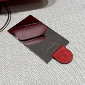 Hermes Constance 19 CM Bag Handmade In Epsom Calfskin Leather Enamel Fittings Hardware S3 Rouge Coeur - Image 5