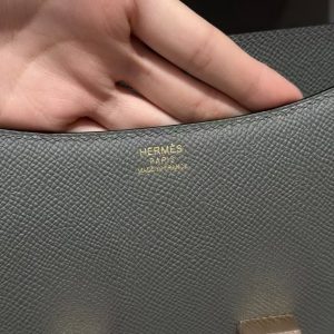 Hermes Constance 24 CM Bag Handmade In Epsom Calfskin Leather Rose Gold Hardware 0L Girs Meyer - Image 12