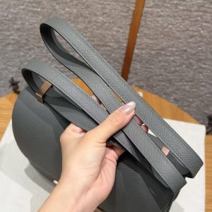 Hermes Constance 24 CM Bag Handmade In Epsom Calfskin Leather Rose Gold Hardware 0L Girs Meyer - Image 3