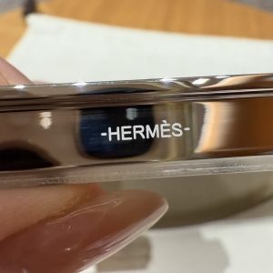 Hermes Constance 24 CM Bag Handmade In Epsom Calfskin Leather Silver Hardware 10 Craie - Image 12