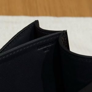 Hermes Constance 24 CM Bag Handmade In Alligator Leather from Mississippi Gold Hardware 89 Noir - Image 11