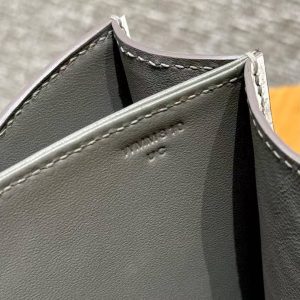 Hermes Constance 24 CM Bag Handmade In Niloticus Leather from Nile Silver Hardware Himalaya - Image 10