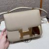 Hermes Constance 24 CM Bag Handmade In Epsom Calfskin Leather Gold Hardware S2 Trench
