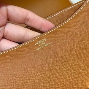 Hermes Constance 24 CM Bag Handmade In Epsom Calfskin Leather Gold Hardware CK37 Gold - Image 16