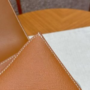 Hermes Constance 24 CM Bag Handmade In Epsom Calfskin Leather Gold Hardware CK37 Gold - Image 3