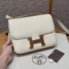Hermes Constance 24 CM Bag Handmade In Epsom Calfskin Leather Rose Gold Hardware I2 Nana