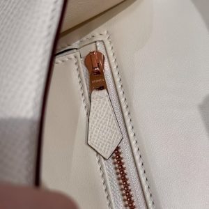 Hermes Constance 24 CM Bag Handmade In Epsom Calfskin Leather Rose Gold Hardware I2 Nana - Image 6