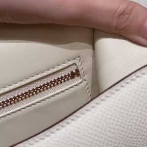 Hermes Constance 24 CM Bag Handmade In Epsom Calfskin Leather Rose Gold Hardware I2 Nana - Image 5