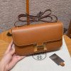 Hermes Constance Elan 24 Bag Handmade In Epsom Calfskin Leather Gold Hardware 37 Gold