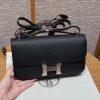 Hermes Constance Elan 24 Bag Handmade In Epsom Calfskin Leather Silver Hardware 89 Nior