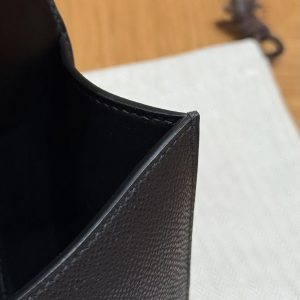 Hermes Constance Elan 24 Bag Handmade In Epsom Calfskin Leather Silver Hardware 89 Nior - Image 3