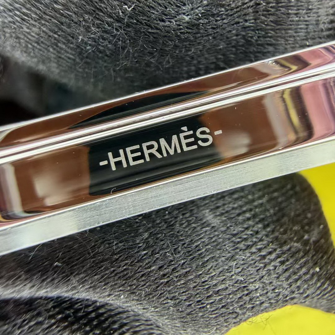 Hermes Constance Elan 24 Bag Handmade In Epsom Calfskin Leather Silver Hardware 9R Lime - Image 7