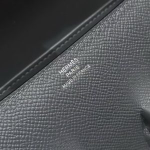 Hermes Constance Elan 24 Bag Handmade In Epsom Calfskin Leather Silver Hardware H0 Gigs Misty - Image 12