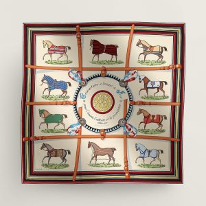 Hermes Couvertures et Tenues de Jour Forever Scarf 90 100% Silk H001356S 36