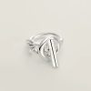 Hermes Croisette Ring Sterling Silver H104586B 00054