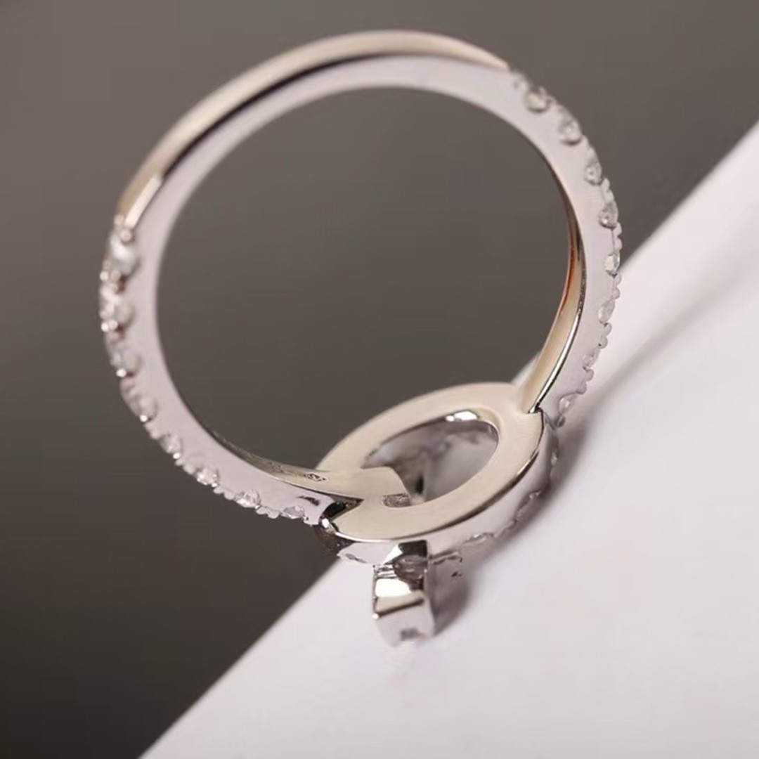 Hermes Echappee Hermès Ring White Gold H219696B 00051 - Image 4
