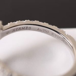 Hermes Echappee Hermès Ring White Gold H219696B 00051 - Image 3