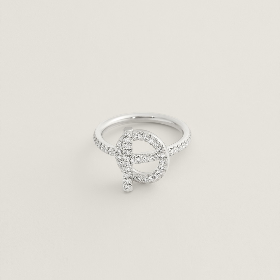 Hermes Echappee Hermès Ring White Gold H219696B 00051
