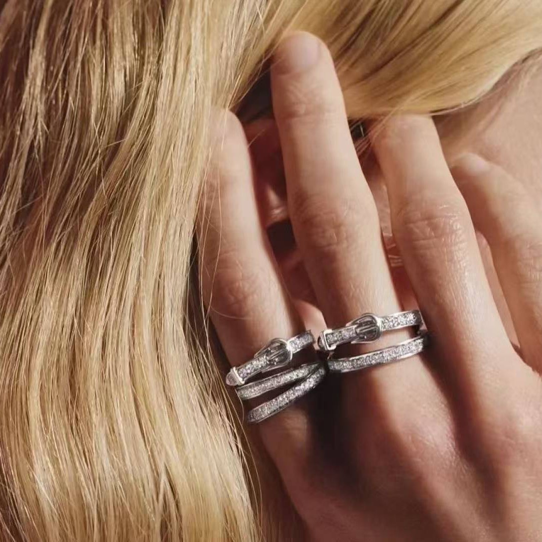Hermes Etriviere Ring White Gold H124606B 00049 - Image 10