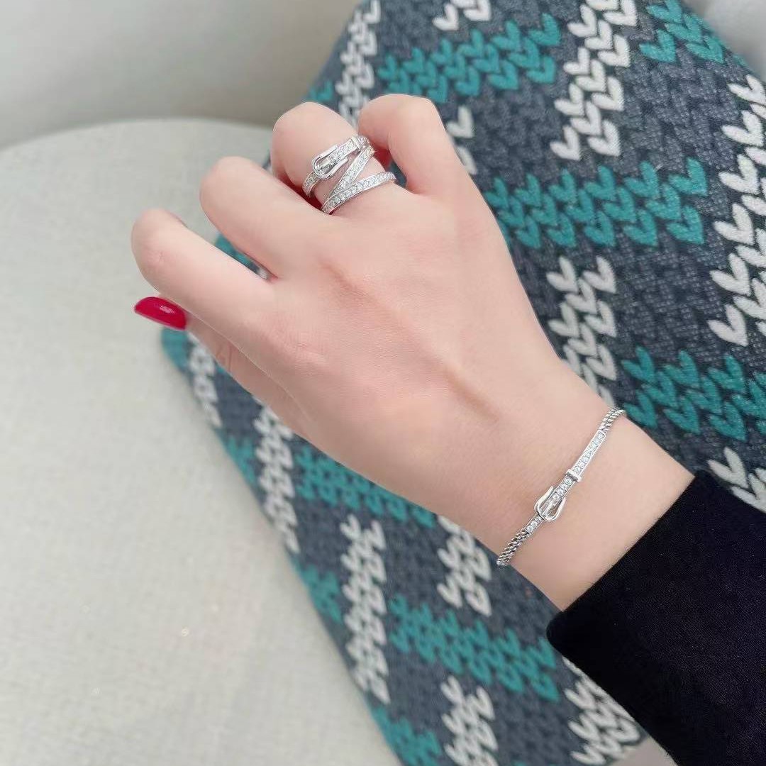 Hermes Etriviere Ring White Gold H124606B 00049 - Image 3