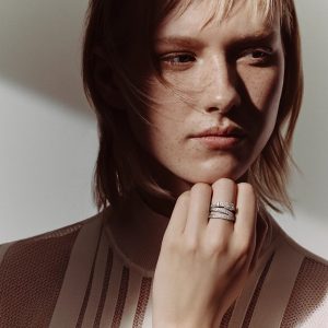 Alternative view of Hermes Etriviere Ring White Gold H124606B 00049