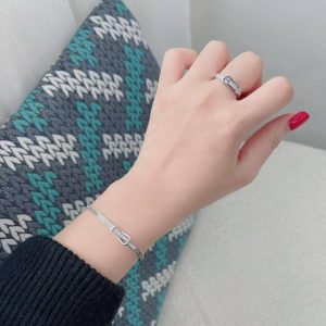 Hermes Etriviere Ring White Gold H124608B 00046 - Image 8