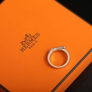 Hermes Etriviere Ring White Gold H124608B 00046 - Image 5