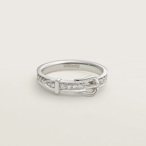 Hermes Etriviere Ring White Gold H124608B 00046