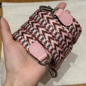 Hermes Evelyne 16 CM Bag Handmade In Taurillon Clemence Leather Silver Hardware 3Q Rose Sakura - Image 4