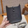 Hermes Evelyne 16 CM Bag Handmade In Epsom Calfskin Leather Gold Hardware H0 Gigs Misty