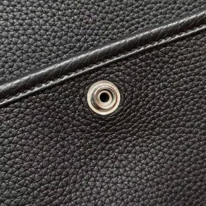 Hermes Evelyne 29 CM Bag Handmade In Taurillon Clemence Leather Silver Hardware 89 Nior - Image 7