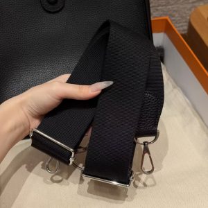 Hermes Evelyne 29 CM Bag Handmade In Taurillon Clemence Leather Silver Hardware 89 Nior - Image 5