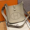 Hermes Evelyne 29 CM Bag Handmade In Taurillon Clemence Leather Gold Hardware S2 Trench