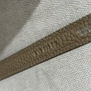 Hermes Garden Party 30 Bag Handmade In Negonda Calfskin Leather Silver Hardware 8Q Beige Marfa - Image 10
