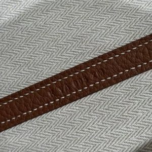 Hermes Garden Party 36 Bag Handmade In Vache Country Calfskin Leather Silver Hardware 37 Gold - Image 4