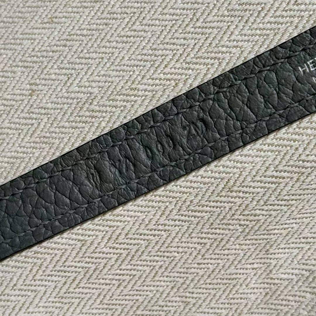 Hermes Garden Party 36 Bag Handmade In Vache Country Calfskin Leather Silver Hardware 63 Vert Amanda - Image 11