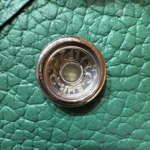 Hermes Garden Party 36 Bag Handmade In Vache Country Calfskin Leather Silver Hardware U4 Vert Vertigo - Image 10
