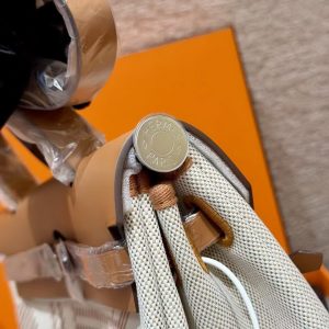Hermes Herbag Zip 31 Bag Retourne Naturel Sable Ecru Beige Naturel Sable Handmade In Canvas and Hunter Cowhide Silver Hardware - Image 19