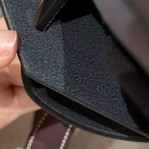 Hermes Herbag Zip 31 Bag Retourne 85 Ardoise 89 Noir Handmade In Canvas and Hunter Cowhide Silver Hardware - Image 14