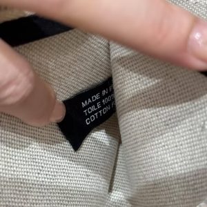Hermes Herbag Zip 31 Bag Retourne Ecru Noir Handmade In Canvas and Hunter Cowhide Silver Hardware - Image 3