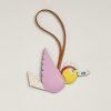 Hermès Birdy Charm Mauve Sylvestre Nata Jaune Citron Magnolia Nata Sésame H083884CKAC