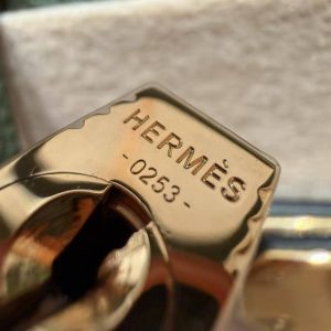 Hermes Birkin 25 Bag Handmade In Togo Calfskin Leather Gold Hardware 61 Olive Green - Image 5