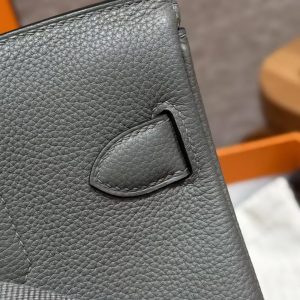 Hermès Hac a Dos PM Backpack Handmade In Togo Calfskin Leather Silver Hardware 0L Girs Meyer - Image 16