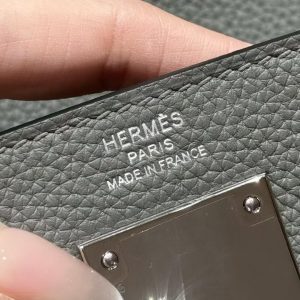 Hermès Hac a Dos PM Backpack Handmade In Togo Calfskin Leather Silver Hardware 0L Girs Meyer - Image 7