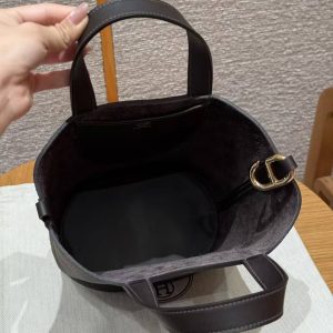 Hermes In the Loop 18 Bag Handmade In Taurillon Clemence Leather Gold Hardware 46 Ebene - Image 14
