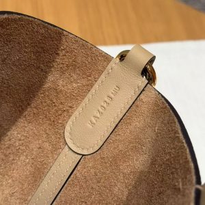 Hermes In the Loop 18 Bag Handmade In Taurillon Clemence Leather Silver Hardware 0M Chai - Image 12