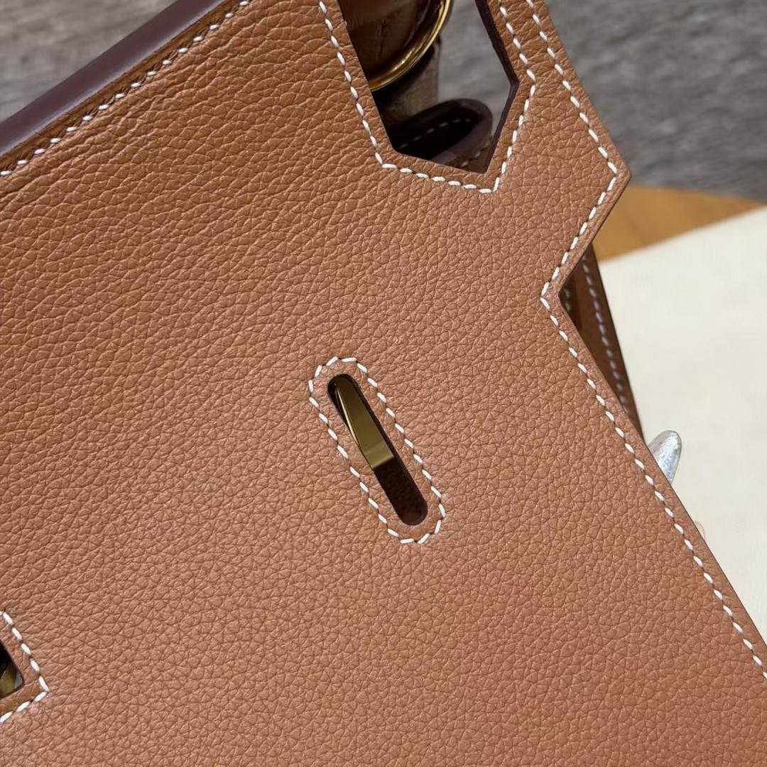 Hermes Jypsiere 28 Bag Handmade In Evercolor Calfskin Leather Gold Hardware 37 Gold - Image 10