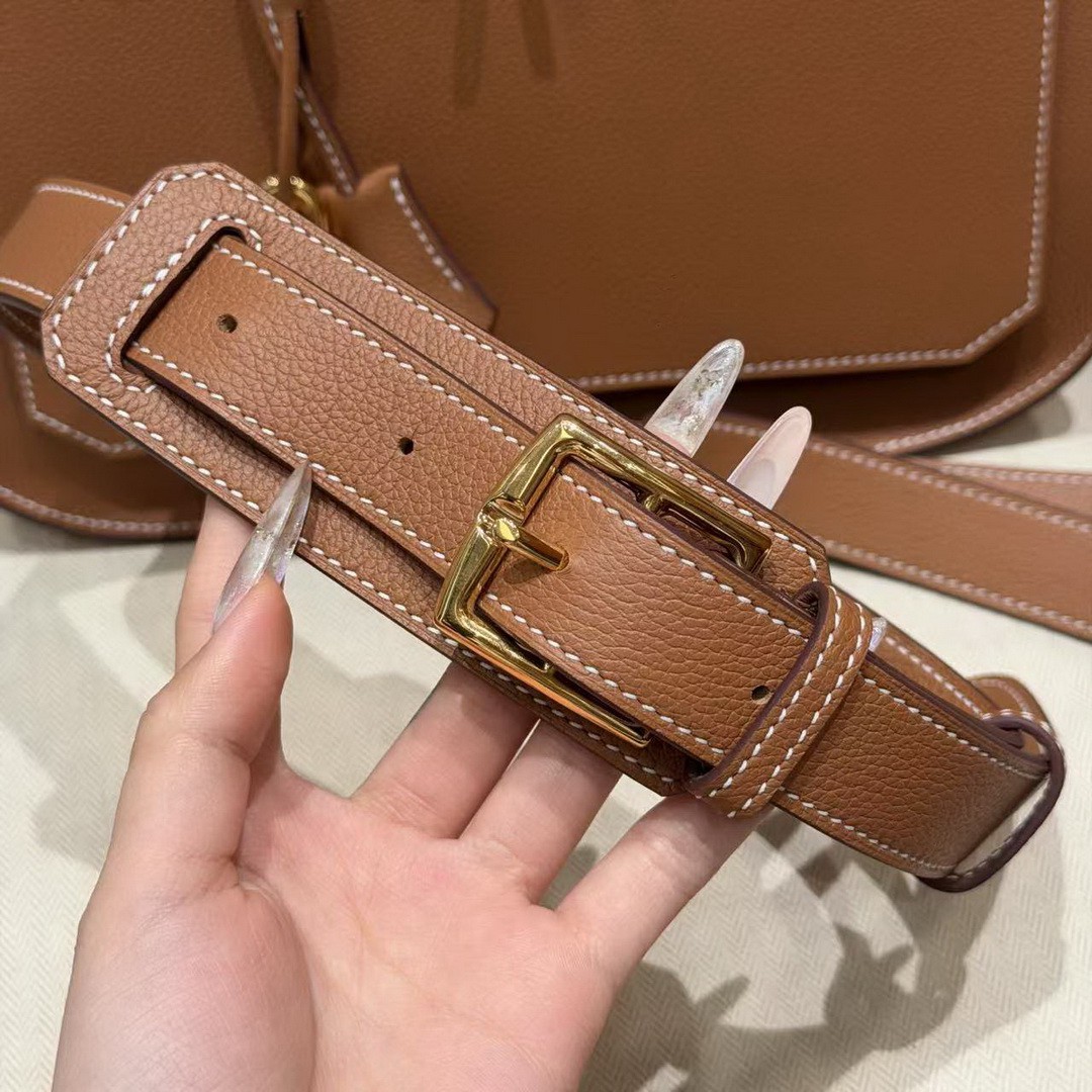 Hermes Jypsiere 28 Bag Handmade In Evercolor Calfskin Leather Gold Hardware 37 Gold - Image 3