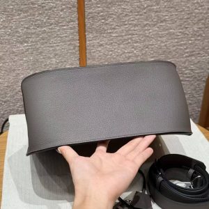 Hermes Jypsiere 28 Bag Handmade In Evercolor Calfskin Leather Silver Hardware 0L Girs Meyer - Image 13