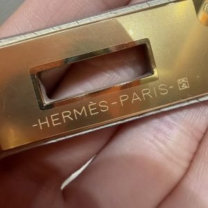 Hermes Jypsiere 28 Bag Handmade In Taurillon Clemence Leather Gold Hardware 10 Craie - Image 14